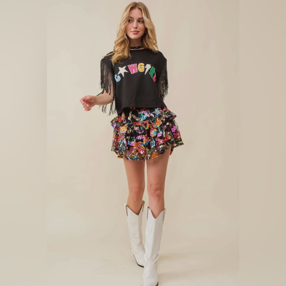 NWT - Neon Lights - Skort
